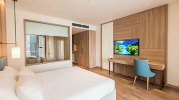 1 slaapkamer, een strijkplank/strijkijzer, wifi