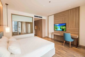 1 غرفة نوم ومكواة/لوح كي وواي فاي