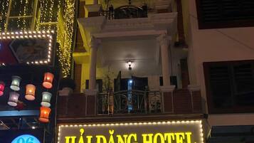 Façade de l’hébergement