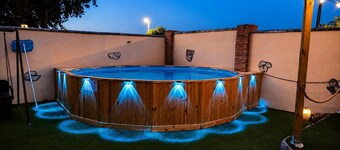 Chalet in Rivero de Posadas with Pool