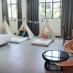 Studio familial | Minibar, coffre-fort, bureau