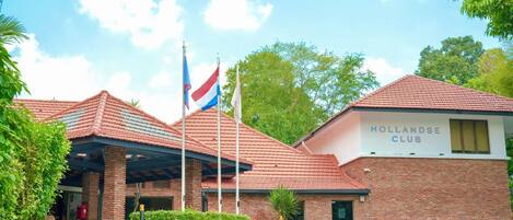 Façade de l’hébergement