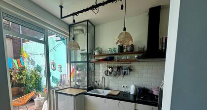 Cute apt with garden near Amstel