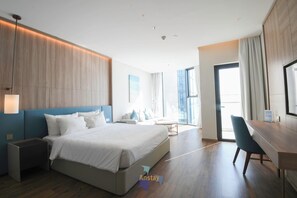 1 غرفة نوم ومكواة/لوح كي وواي فاي