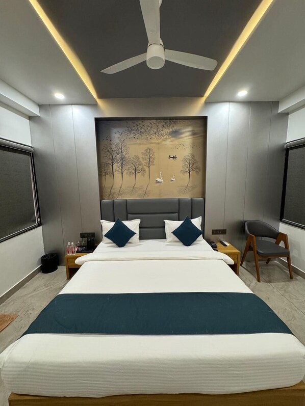 Habitación Deluxe | Tabla de planchar con plancha y wifi gratis