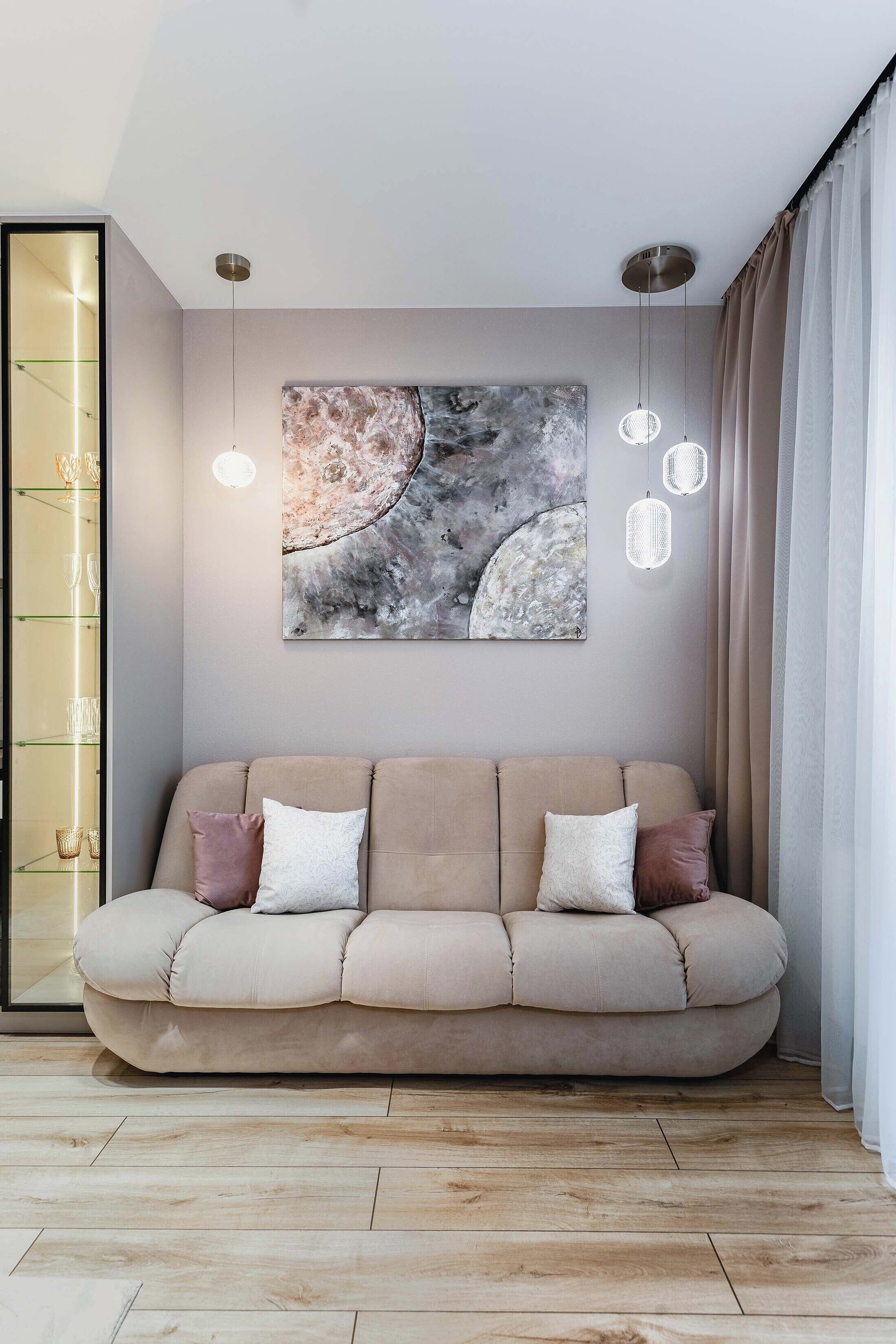 Appartement Classique, balcon, vue cour intérieure | Coin séjour