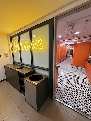Basic Shared Dormitory, Women only, Non Smoking, Park View | Bathroom