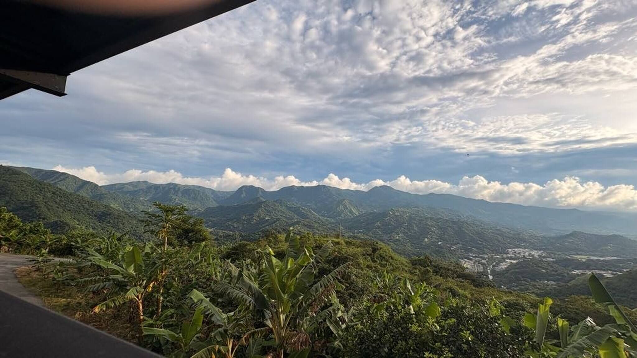 Vista desde la propiedad