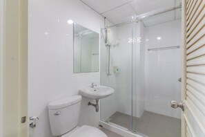 Dusch, bidé och handdukar