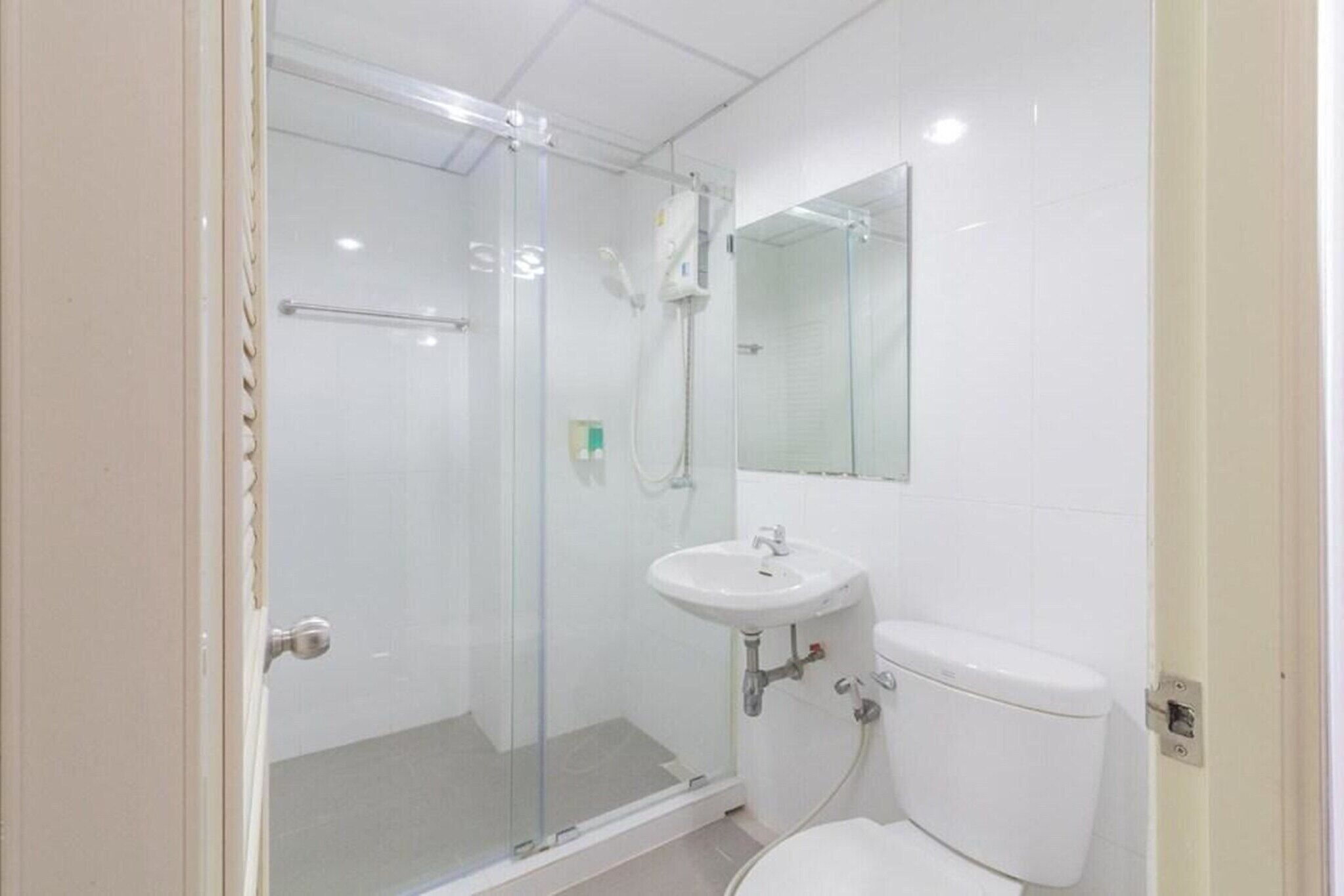 Dusch, bidé och handdukar