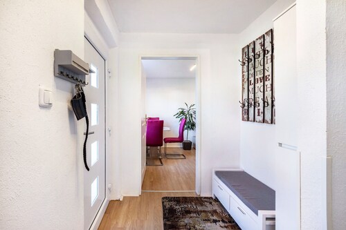 Apartment 'Schack' mit Gemeinschaftsgarten und WLAN