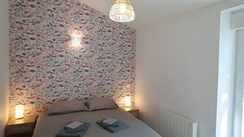 3 chambres, fer et planche à repasser, Wi-Fi