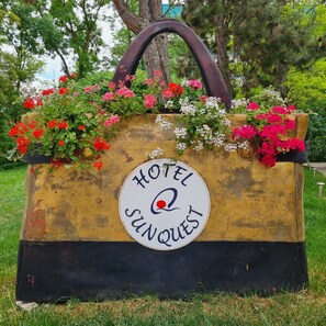 Fassade der Unterkunft