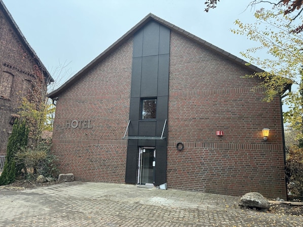 Voorkant van accommodatie