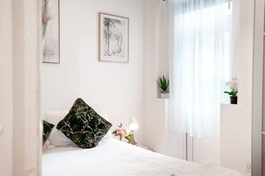 1 Schlafzimmer, Bügeleisen/Bügelbrett, kostenloses WLAN, Bettwäsche