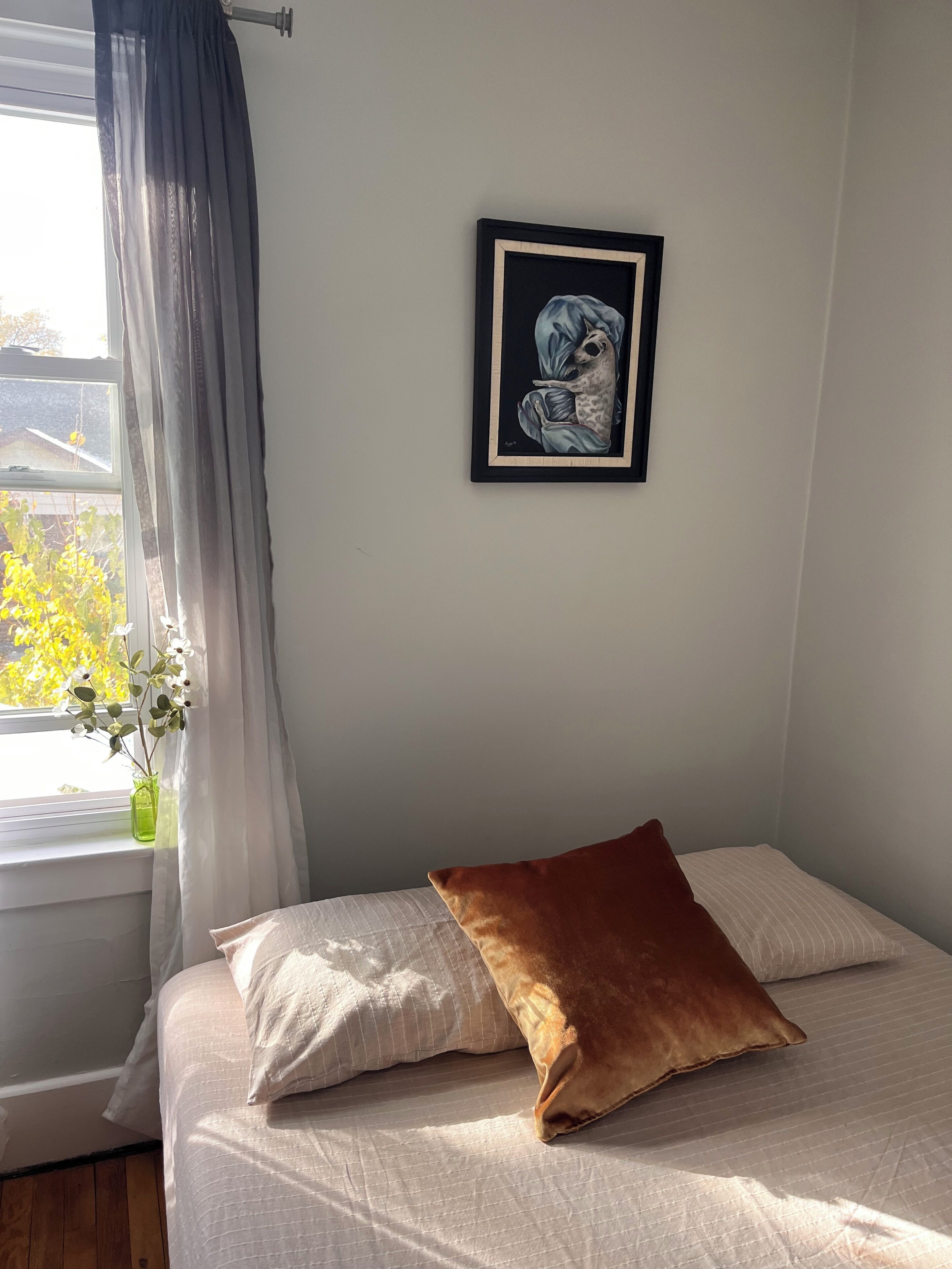 2 chambres, bureau, accès au Wi-Fi (inclus), literie fournie