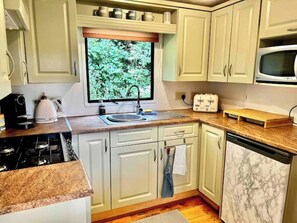 Microwave, oven, stovetop