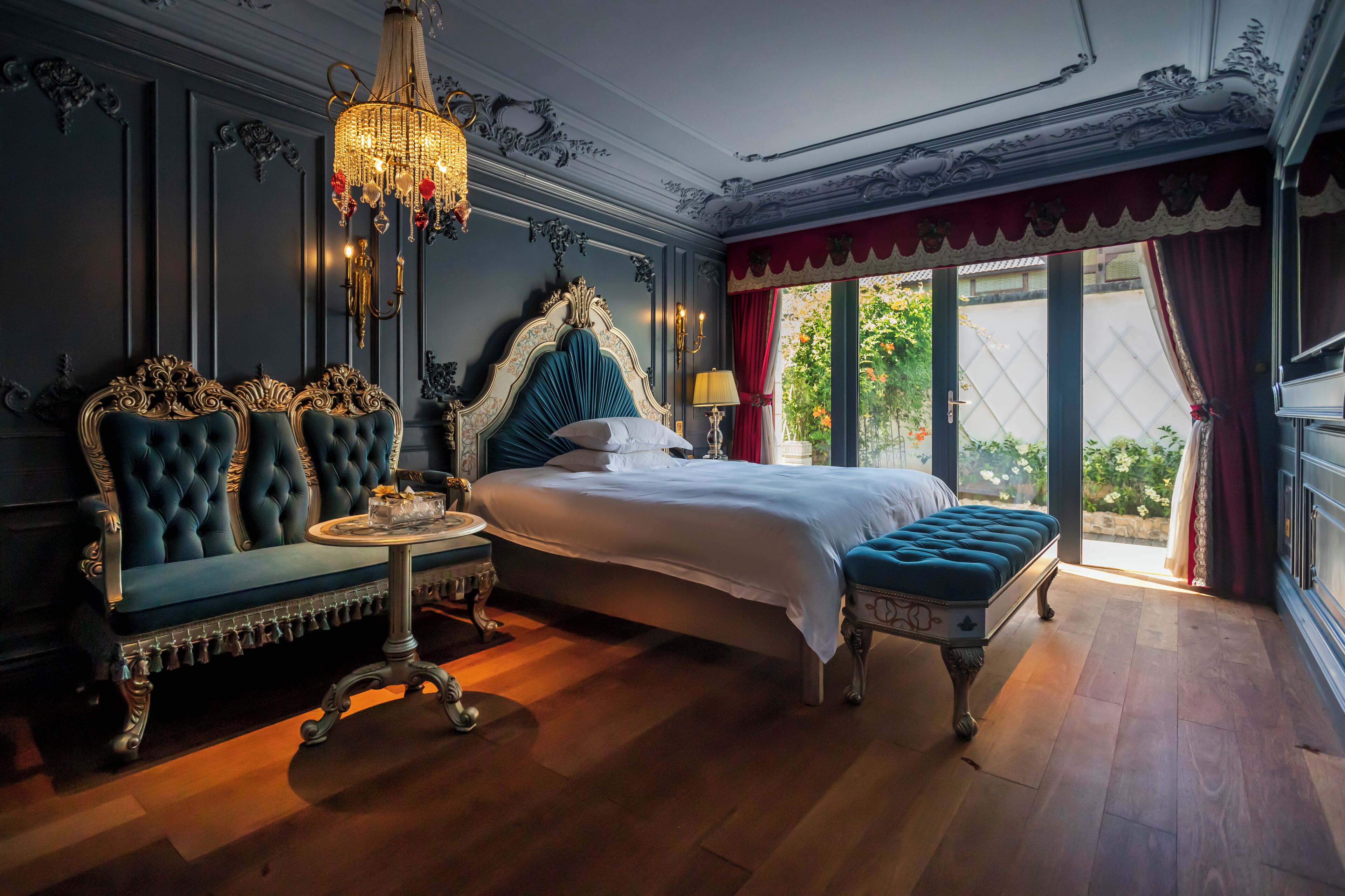 Deluxe Double Room, Courtyard View | Premium bedding, down duvets, individually decorated