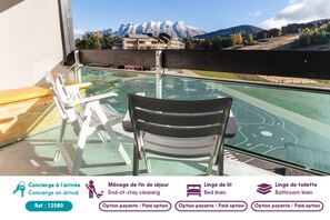 Property grounds - Ski-front apartment, sleeps 5 (Le Dévoluy)