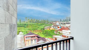 Uitzicht vanuit accommodatie