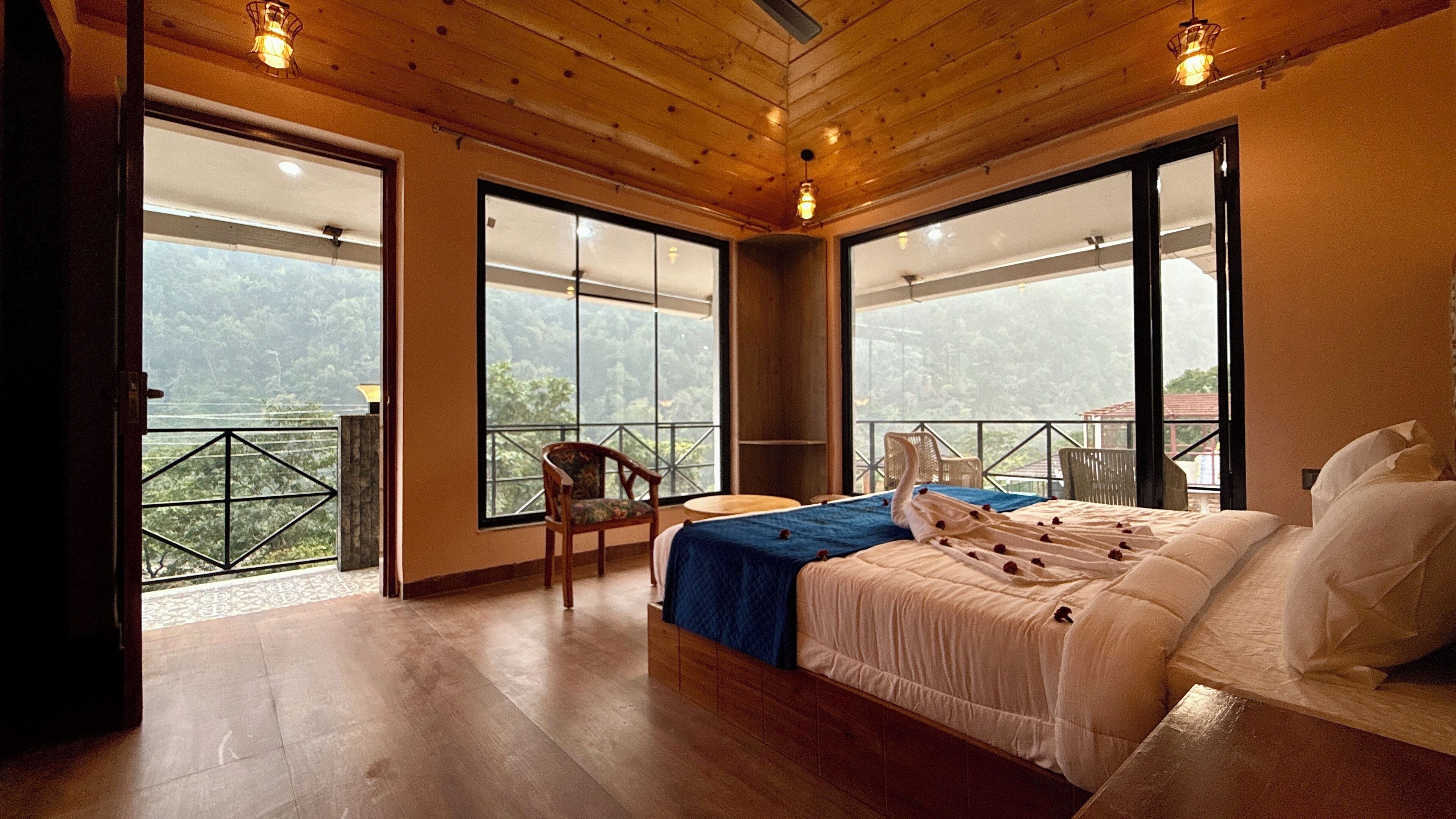 高级公寓, 山景 | 客房内保险箱、遮光窗帘、熨斗/熨板、免费 WiFi