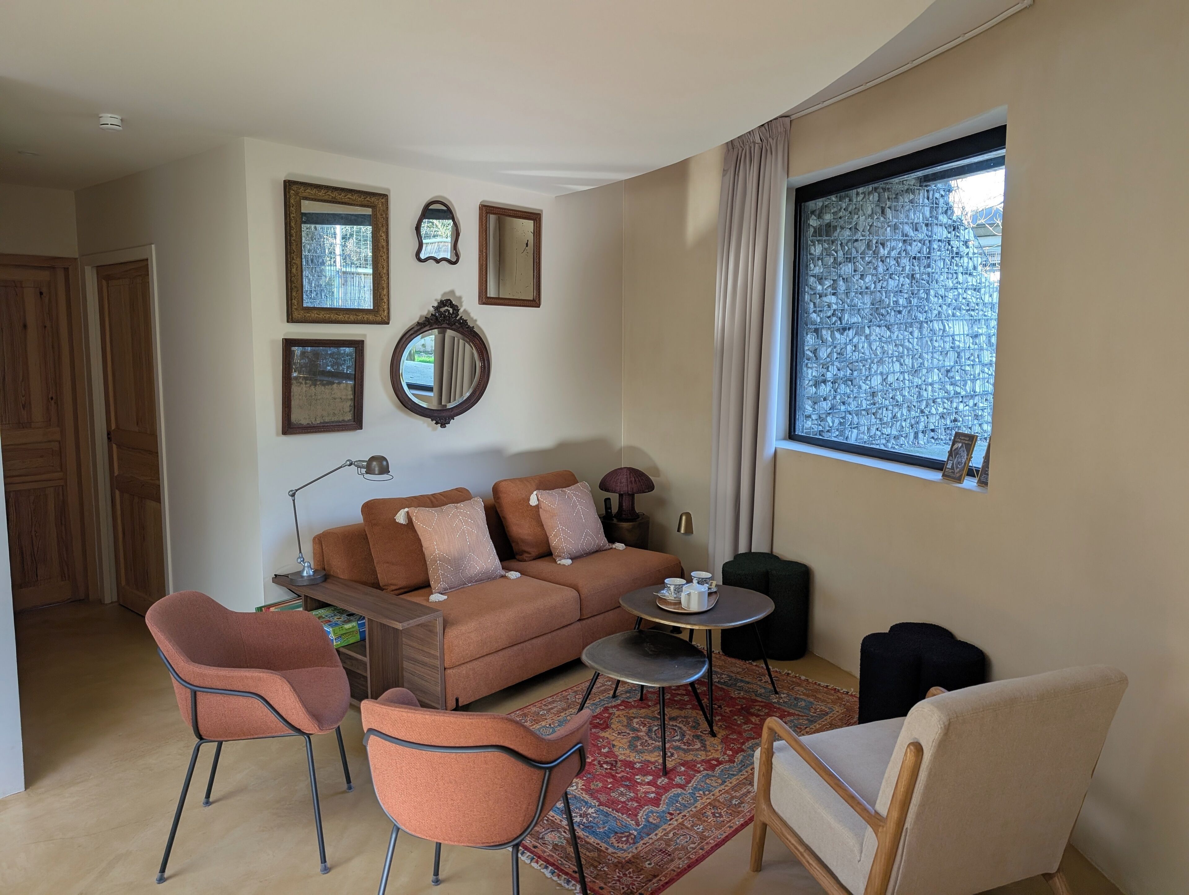 Lodge Lions & Sauna & Dîner - Acess to the zoo | 起居区