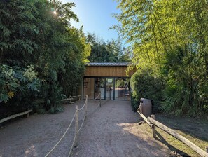 Fachada de la propiedad