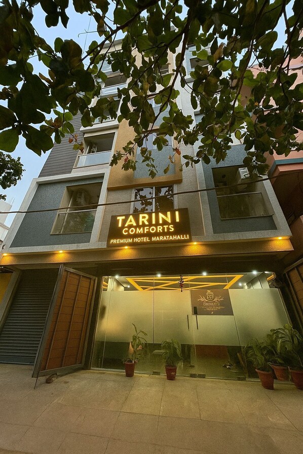 Front of property - Tarini comforts premium hotel (Marathahalli, Bengaluru)