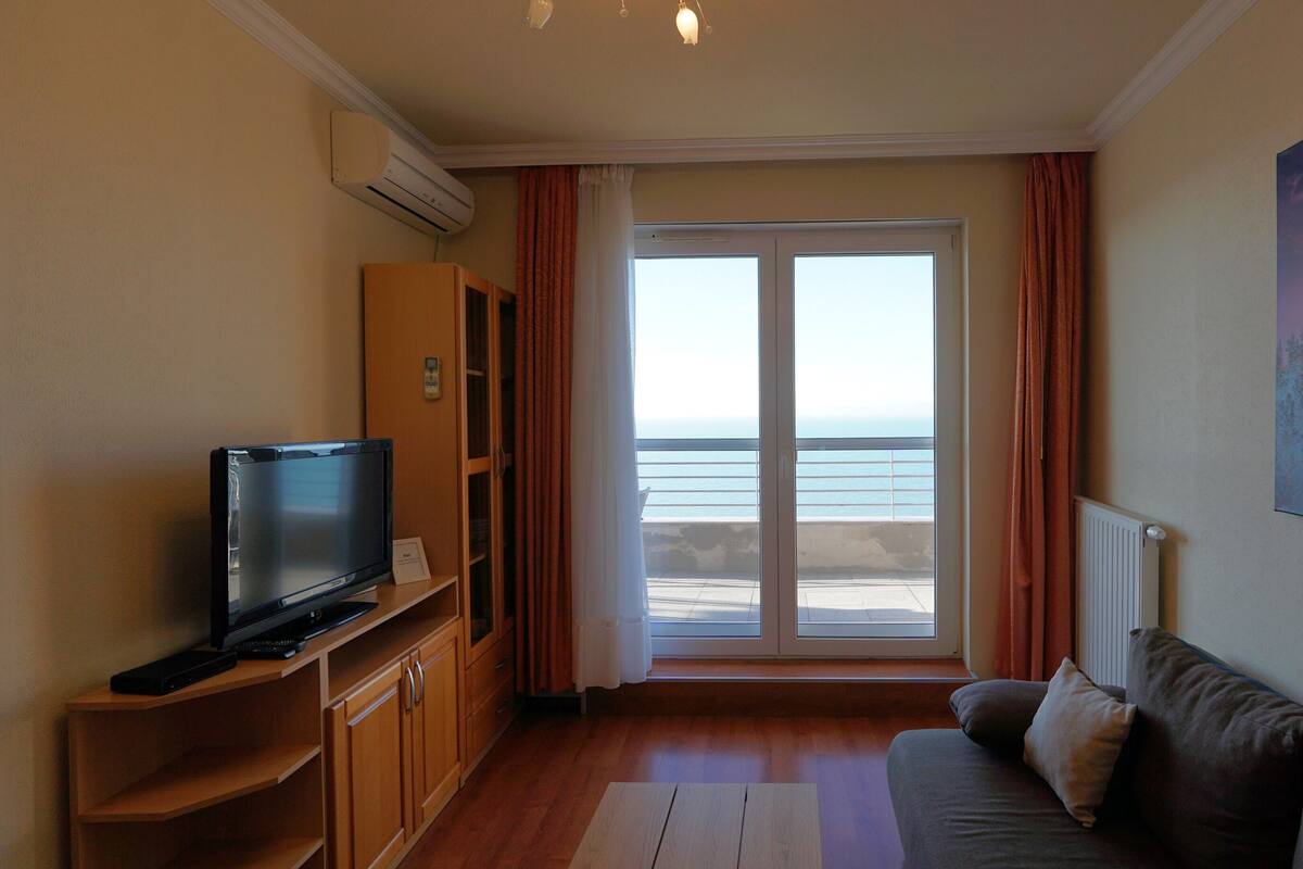 Panoramic Apartment, Balcony, Lake View