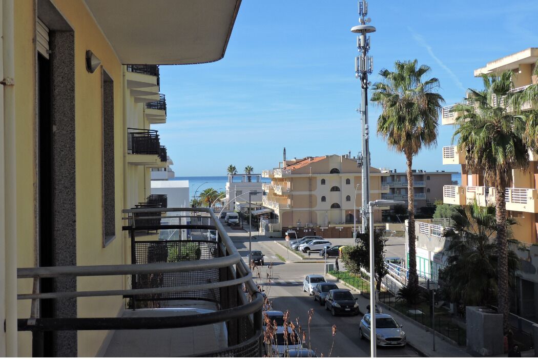 Blick von der Unterkunft