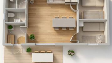 Cabane Confort | Espace de travail pour ordinateur portable, rideaux occultants