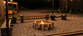 The Bunkhouse- Sleeps 12 in a private and secluded group space.