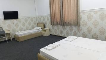 Standard Triple Room | Egyptian cotton sheets, premium bedding, laptop workspace, free WiFi