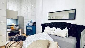 Tabla de planchar con plancha