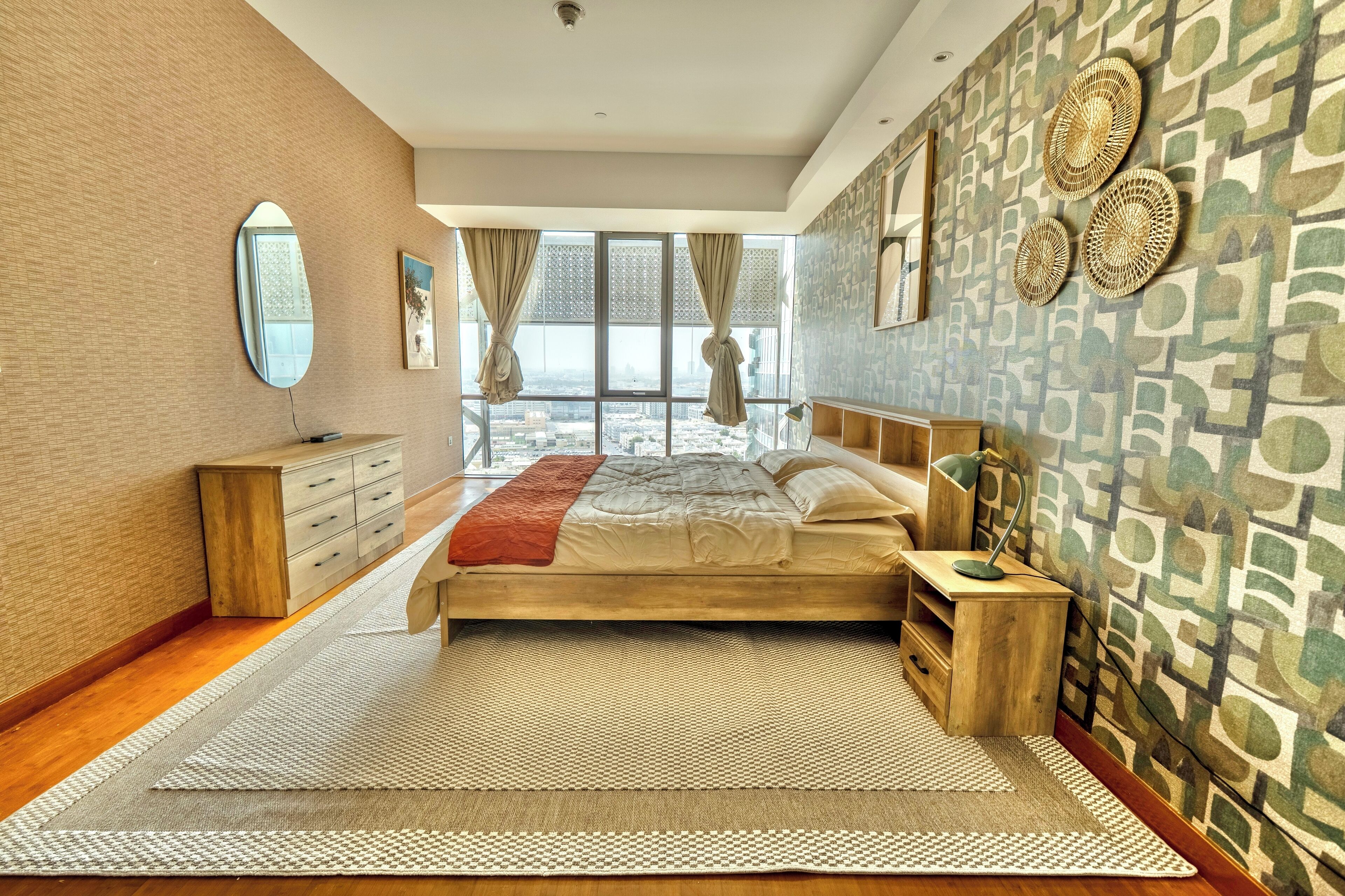 Leilighet – premium, byutsikt | Skrivebord og wi-fi (inkludert)