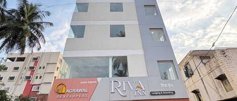 Voorkant van accommodatie