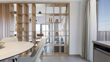 Villa Superior - havsutsikt | Vardagsrum