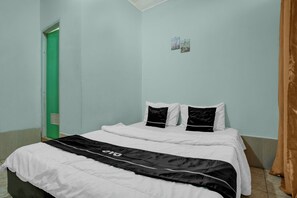 غرفة مزدوجة عادية | واي فاي مجانًا وملاءات أسرّة