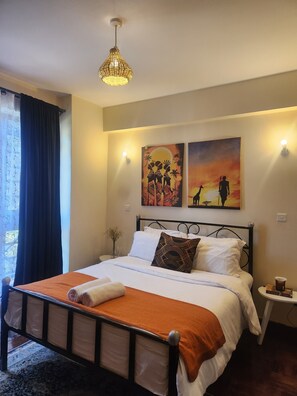 1 bedroom, WiFi - Beautiful Afro-inspired 1-bedroom 1.5 bathroom apartment in Westlands Nairobi (Nairobi)