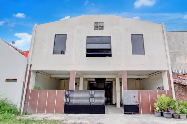 Façade de l’hébergement