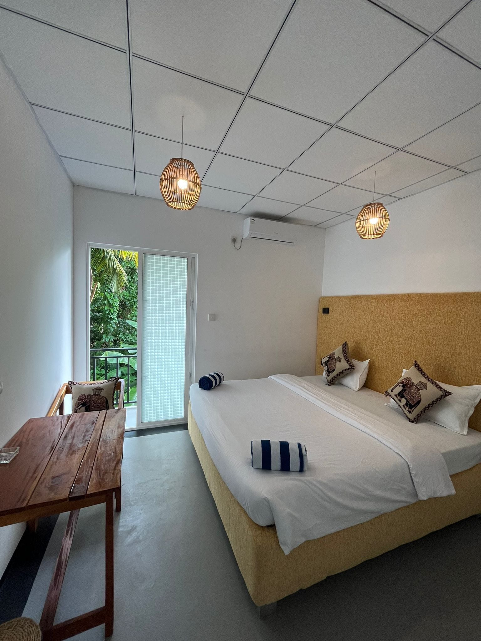 Deluxe Double Room, Garden View | Free WiFi, bed sheets