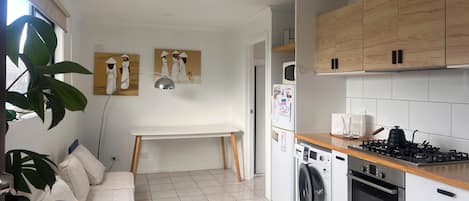 Microwave, oven, stovetop