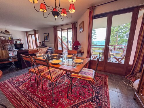 Duplex with Terrace and Private Beach Access, Garage Included