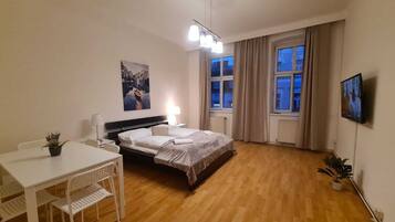 Perushuoneisto | Silitysrauta/-lauta, ilmainen Wi-Fi