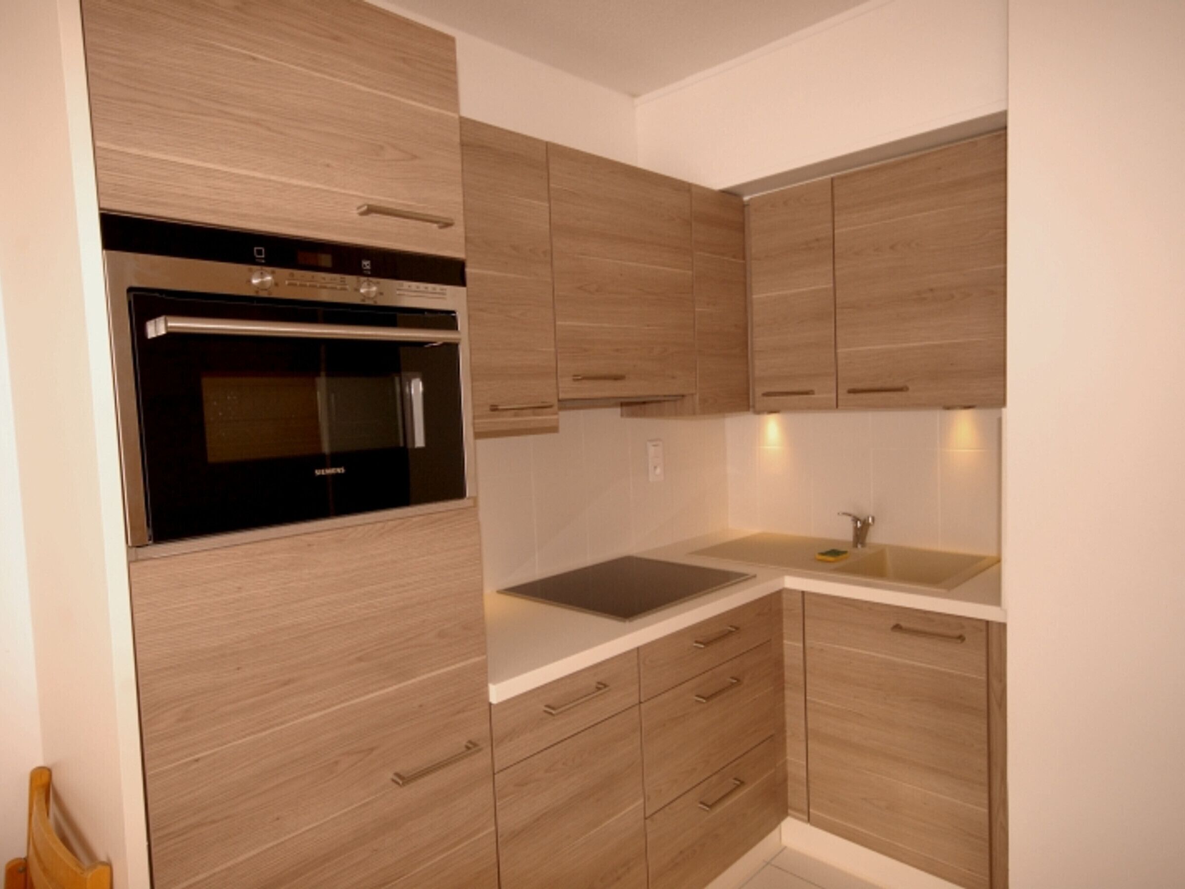 Fridge, microwave, dishwasher