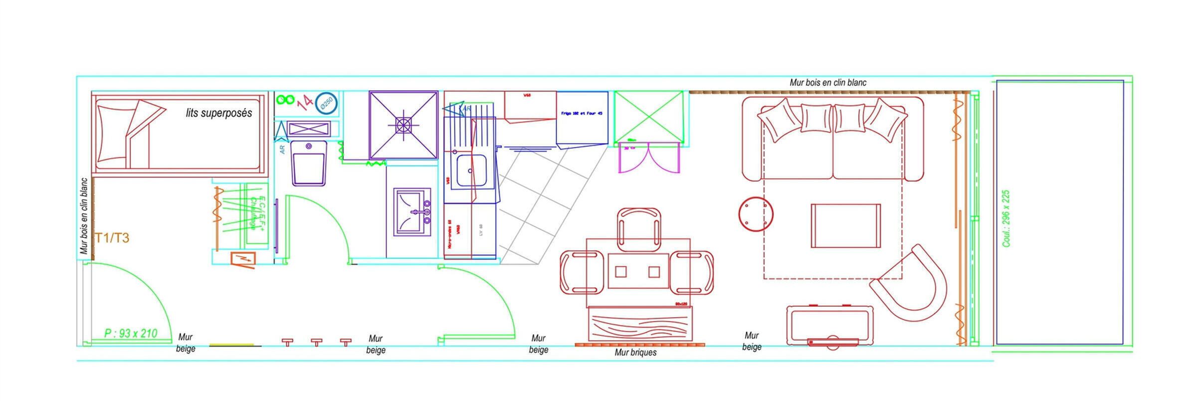 مخطط تصميم الطابق