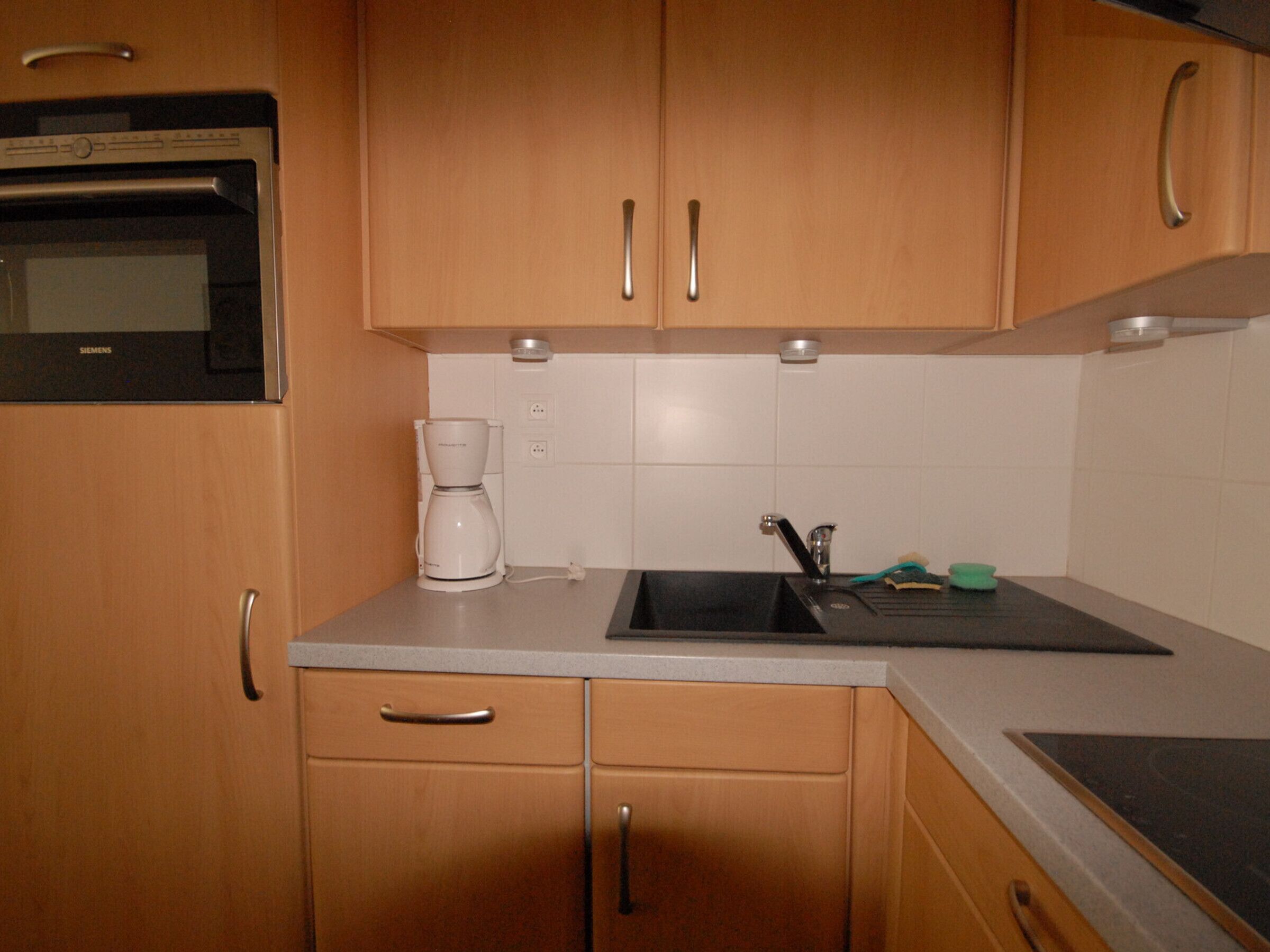 Fridge, microwave, dishwasher