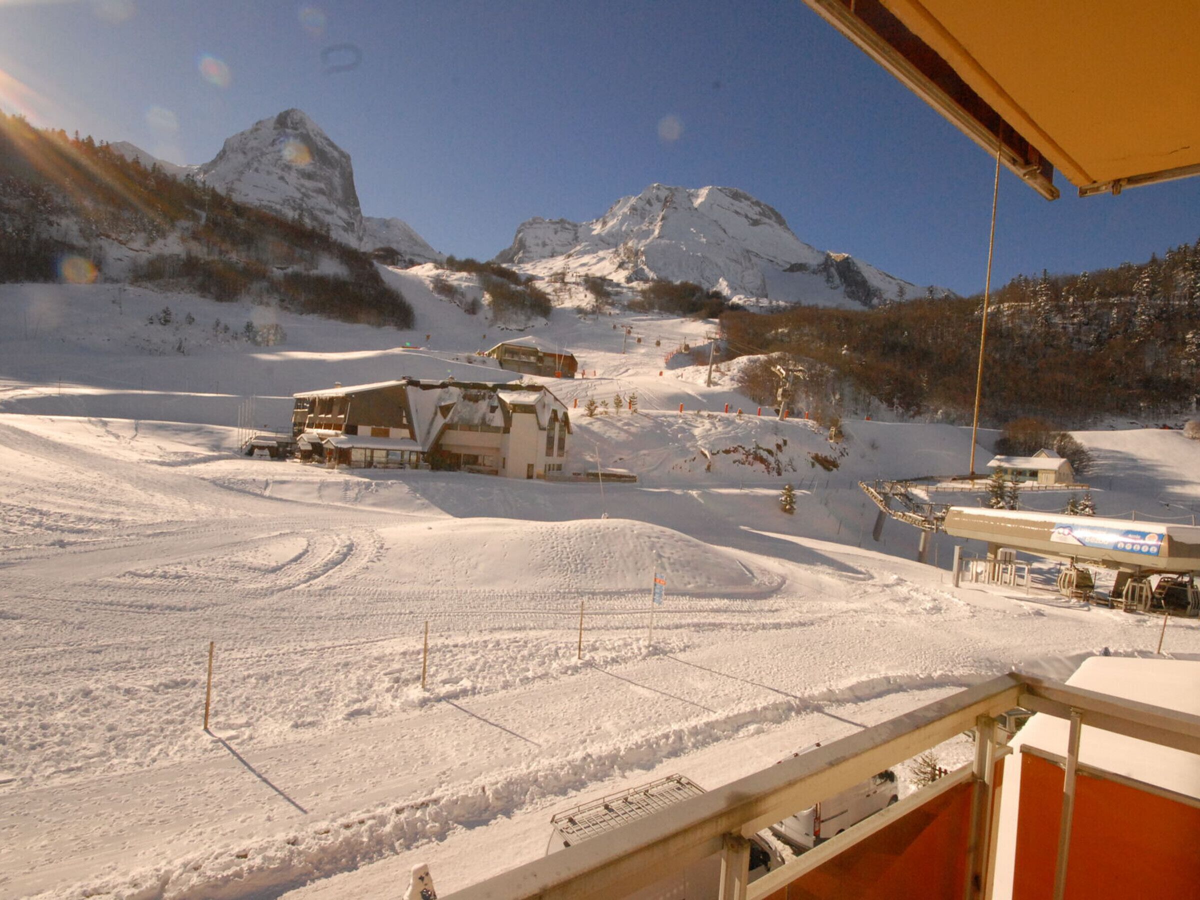 Vue depuis l’hébergement