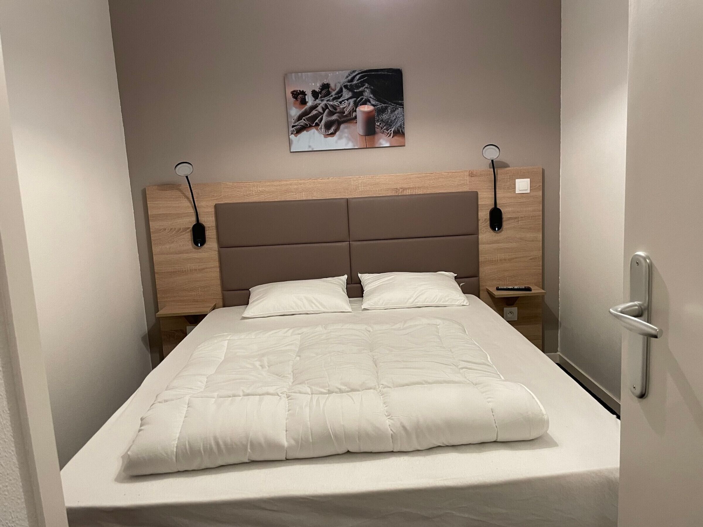 Wi-Fi de cortesia, roupa de cama
