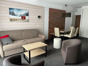 TV - Studio cabin Gourette 58m², near slopes, 6 people, pets allowed (Gourette)